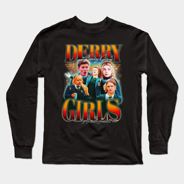 Derry Girls Bootleg Long Sleeve T-Shirt by Soapy Retro